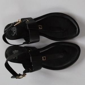 Sofft Black Leather Sandals Women's size 8.5M
